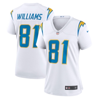 womens nike mike williams white los angeles chargers game je